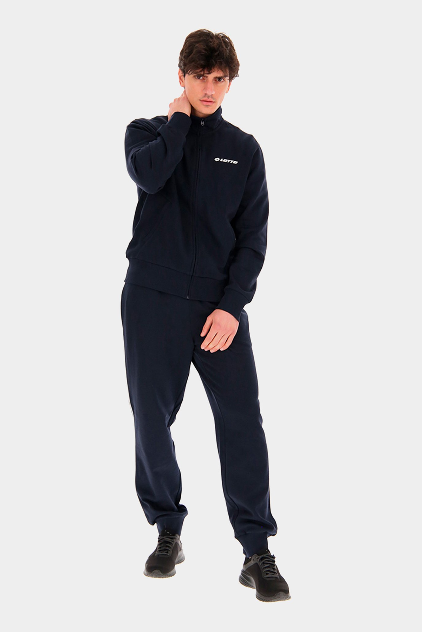 Мужской темно-синий спортивный костюм (кофта, брюки) SUIT MORE V BS FL 1