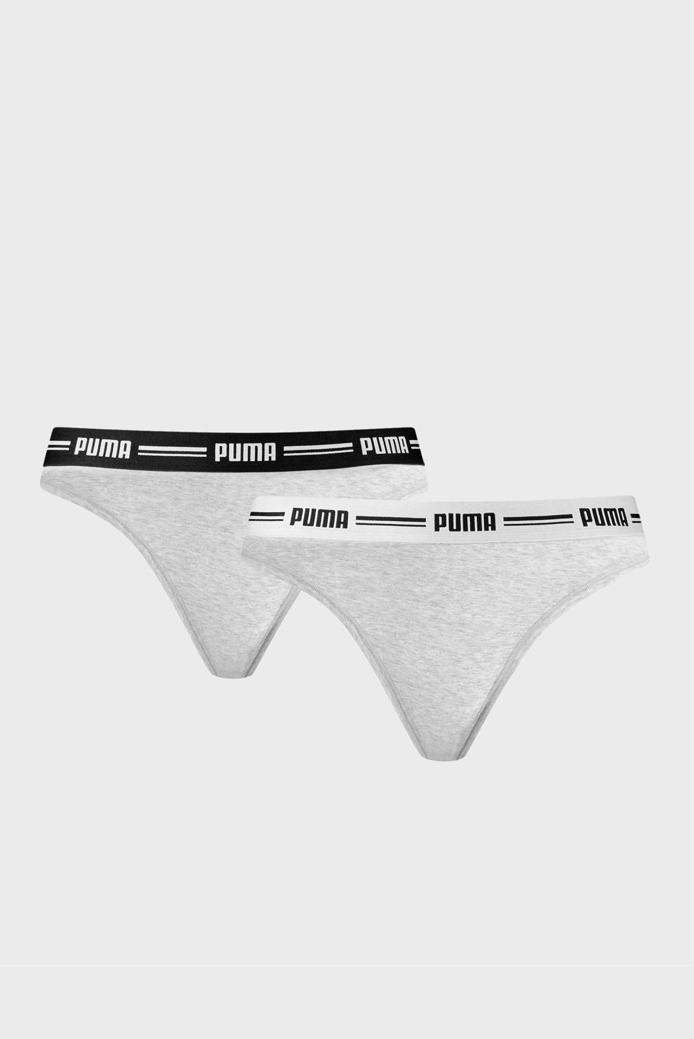 Женские серые трусики (2 шт) Women's Thong 2 Pack 1