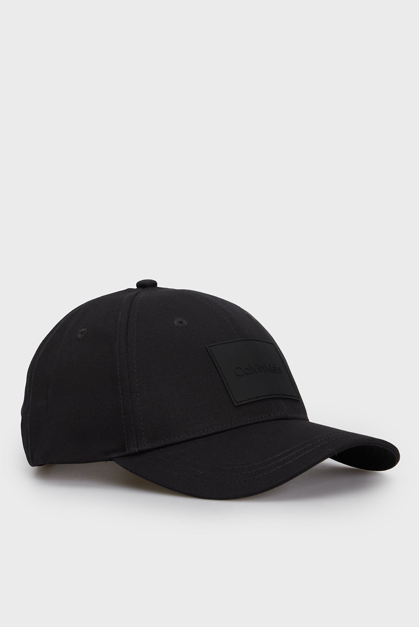 Мужская черная кепка TONAL RUBBER PATCH BB CAP 1