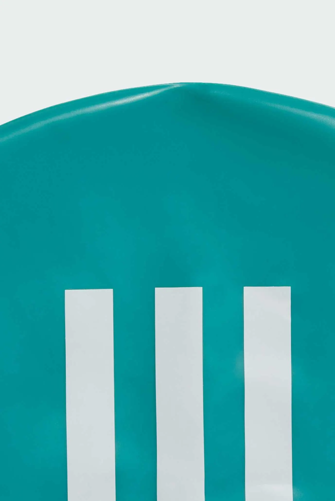 Детская бирюзовая шапочка для плавания adidas 3-Stripes Kids 2