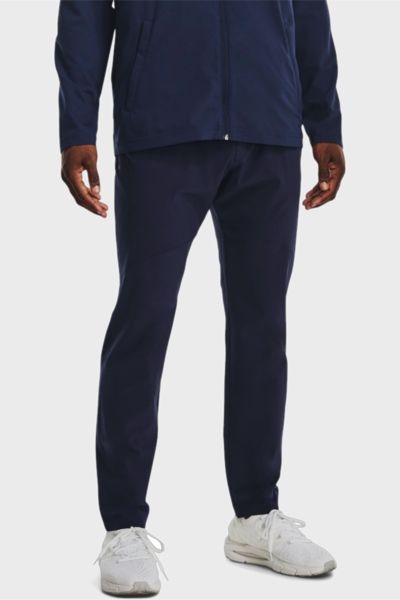Мужские синие спортивные брюки UA STRETCH WOVEN PANT 1