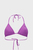 Жіночий фіолетовий ліф від купальника PUMA Swim Women Triangle Bikini Top