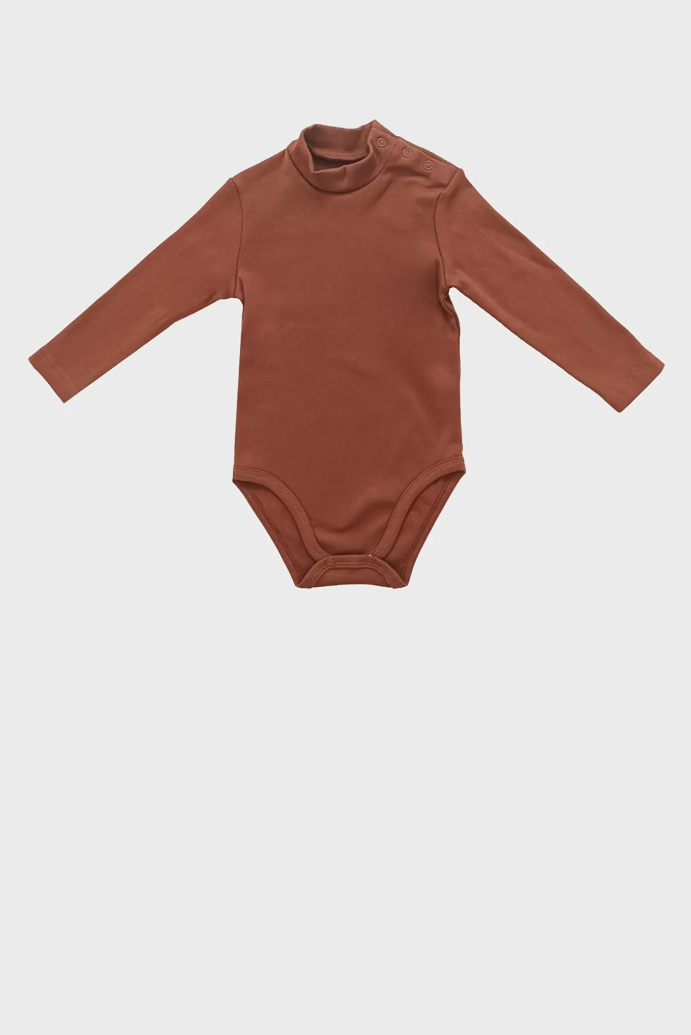 Дитяче коричневе боді 1