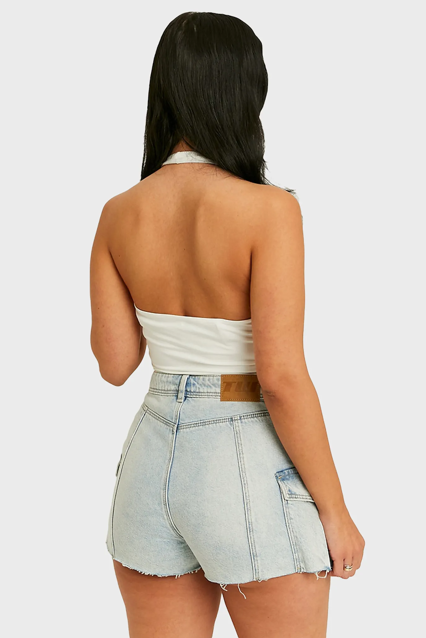 Жіноче біле боді 2