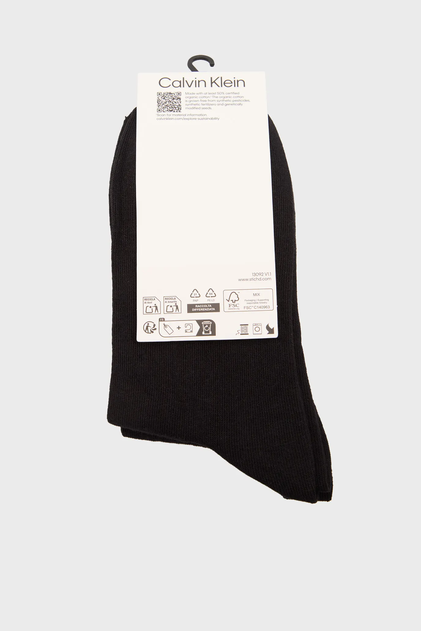 Жіночі чорні шкарпетки (2 пари) CUT 3