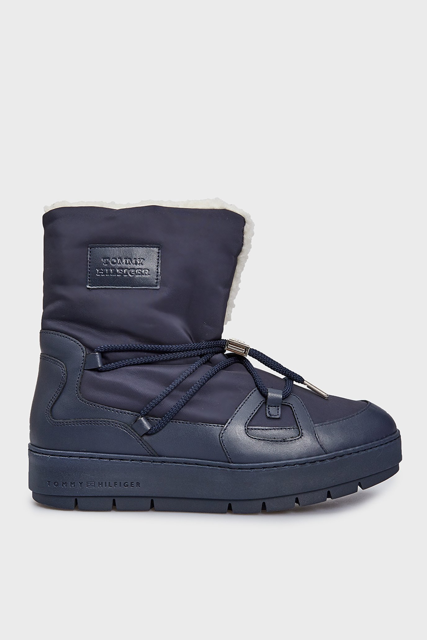 Женские темно-синие дутики TOMMY ESSENTIAL SNOWBOOT 1