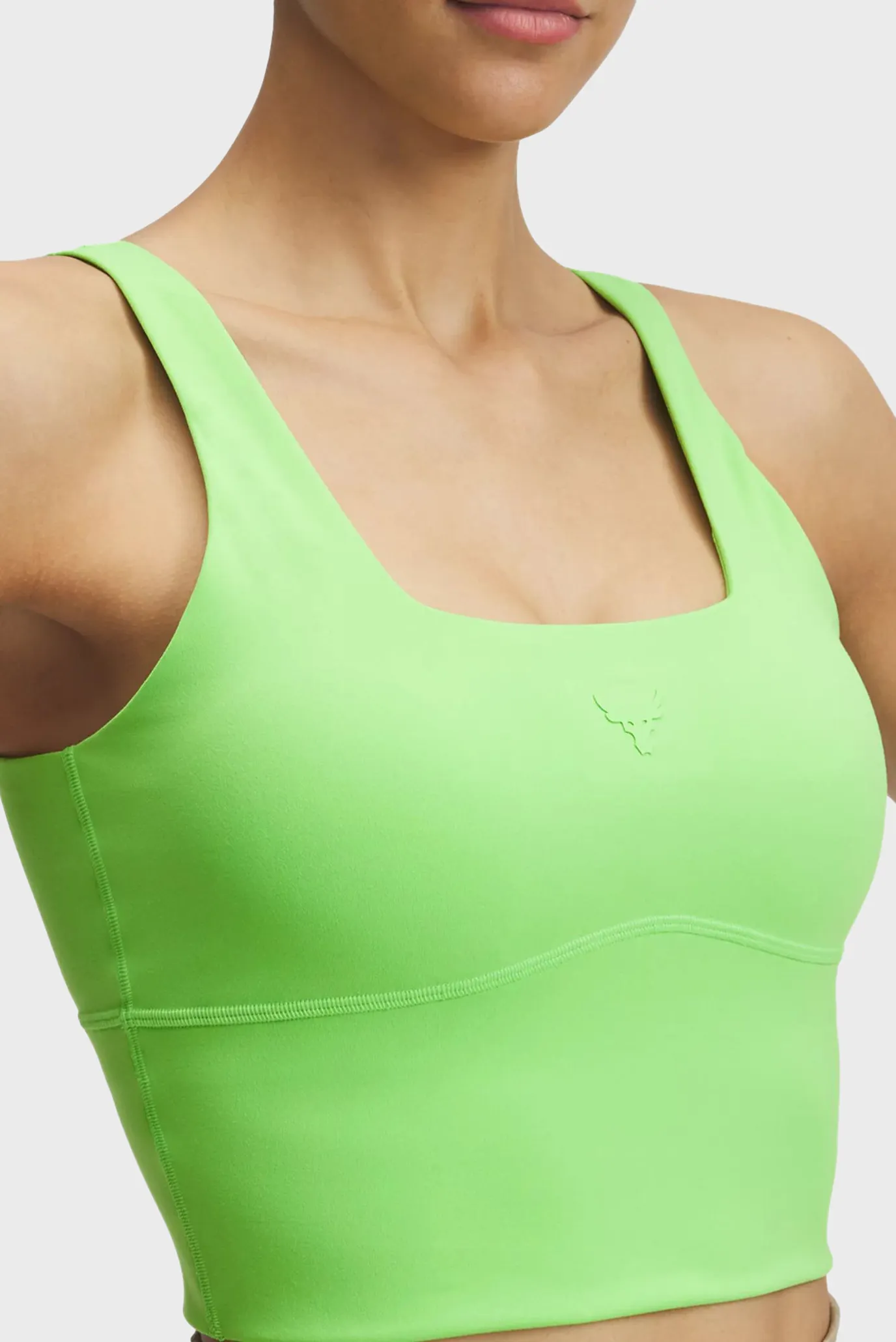 Женский салатовый топ Pjt Rck Fitted Bra Tank 4