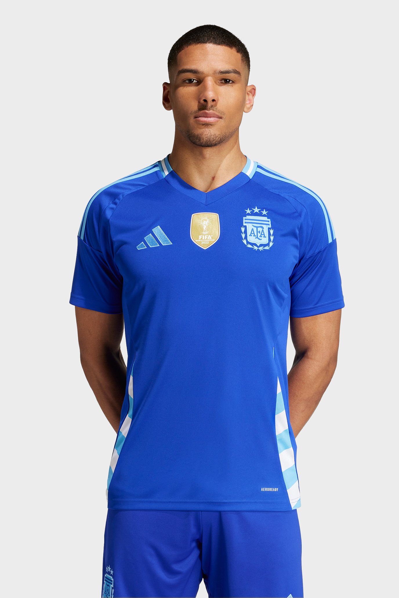 Чоловіча синя футболка Argentina 24 Away 1