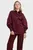Жіноча бордова блуза