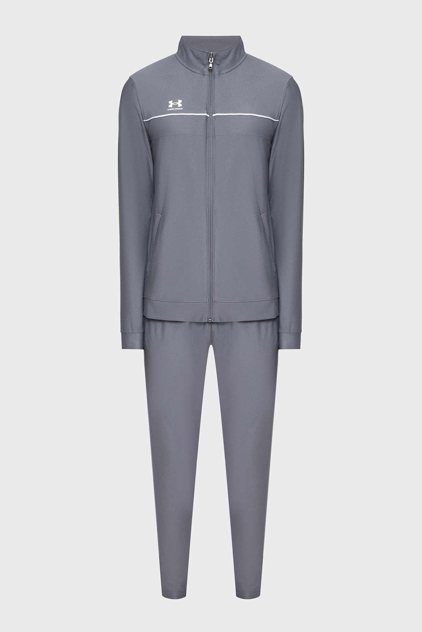 Мужской темно-серый спортивный костюм (кофта, брюки) UA M Challenger Tracksuit Серый XL Under Armour 6004052-025 Мужской темно-серый спортивный костюм (кофта, брюки) UA M Challenger Tracksuit Серый XL Under Armour 6004052-025