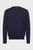 Мужской темно-синий джемпер PIMA ORG CTN CASHMERE CREW NECK