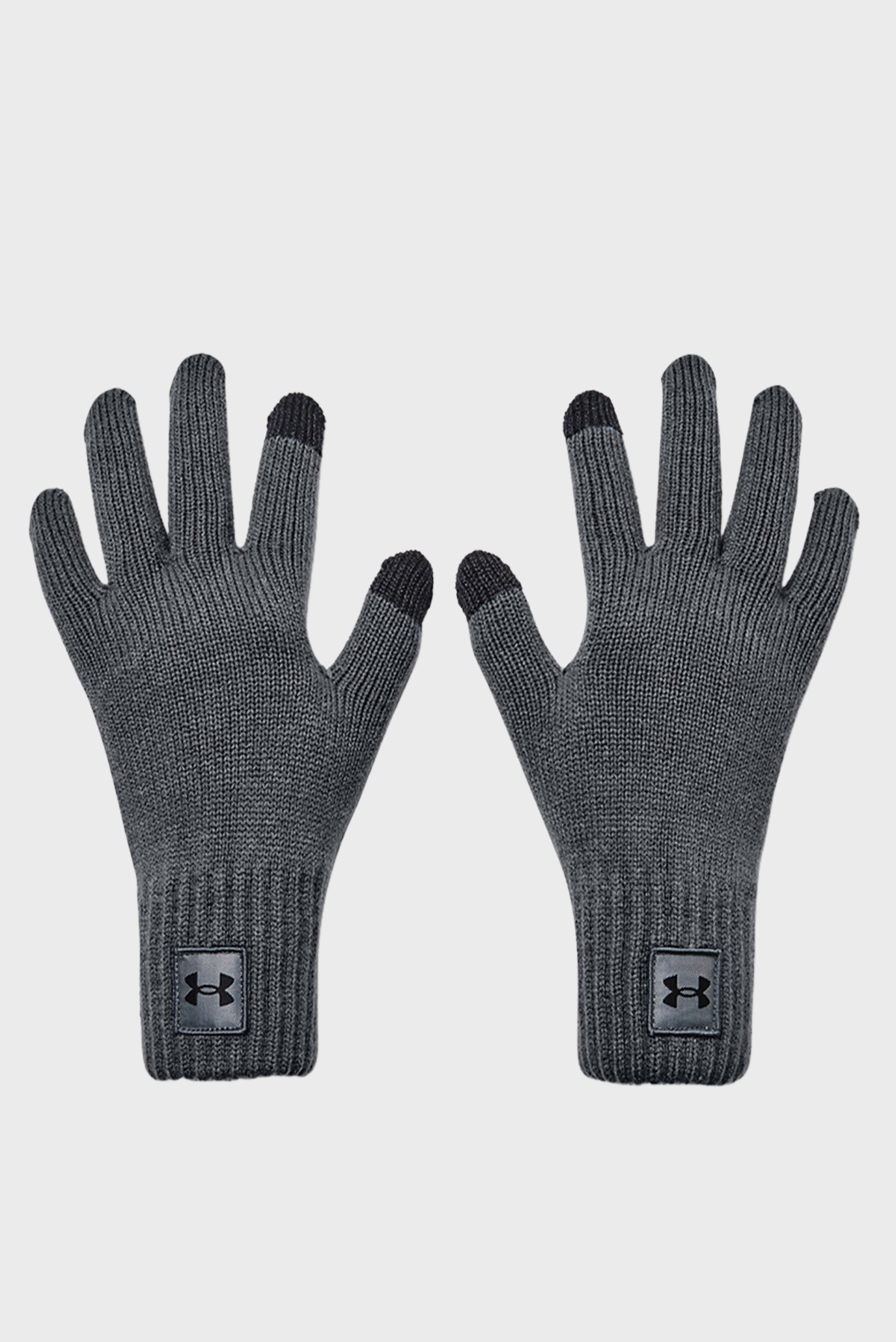 Мужские серые перчатки UA Halftime Gloves-GRY 1