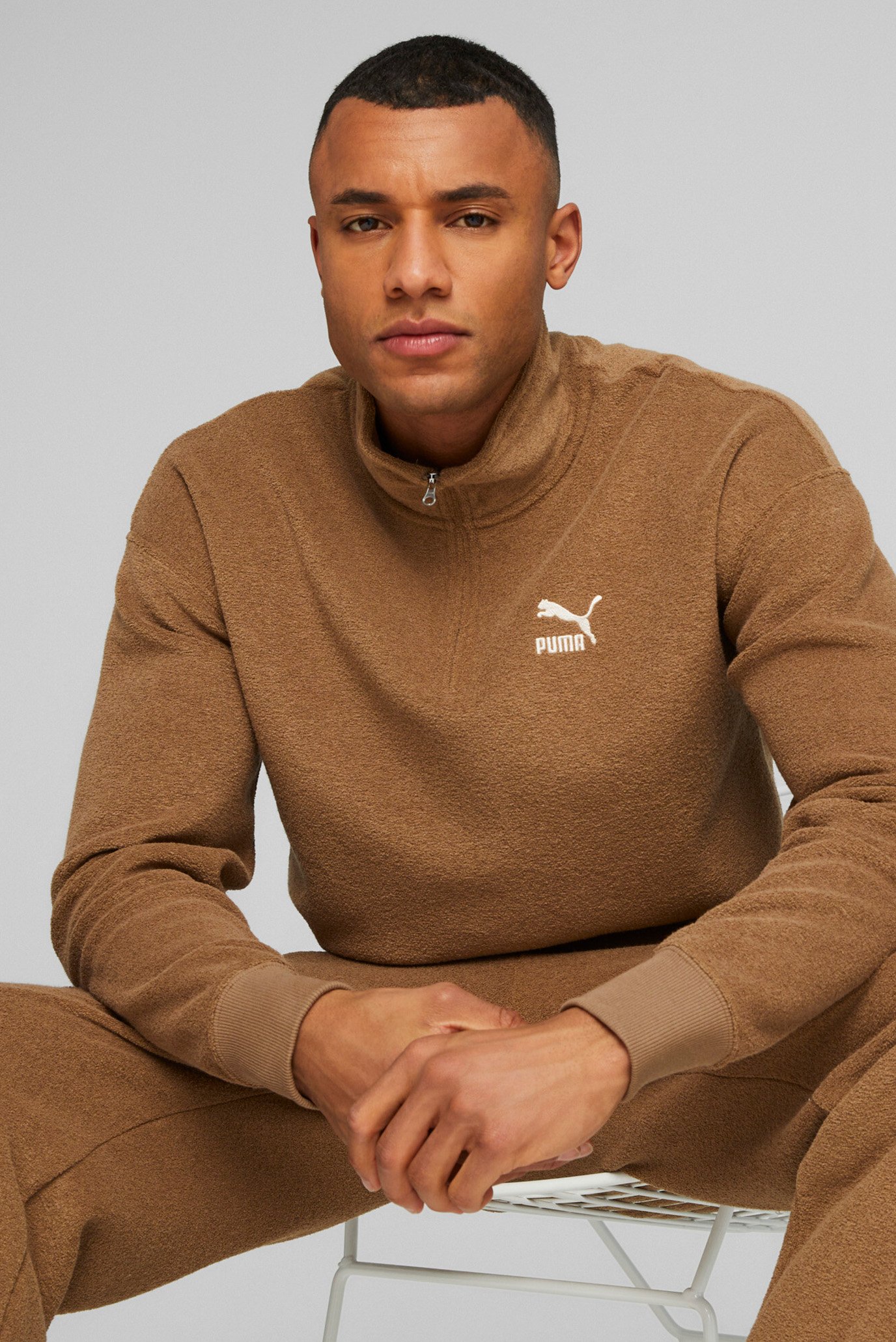 Puma half zip clearance fleece