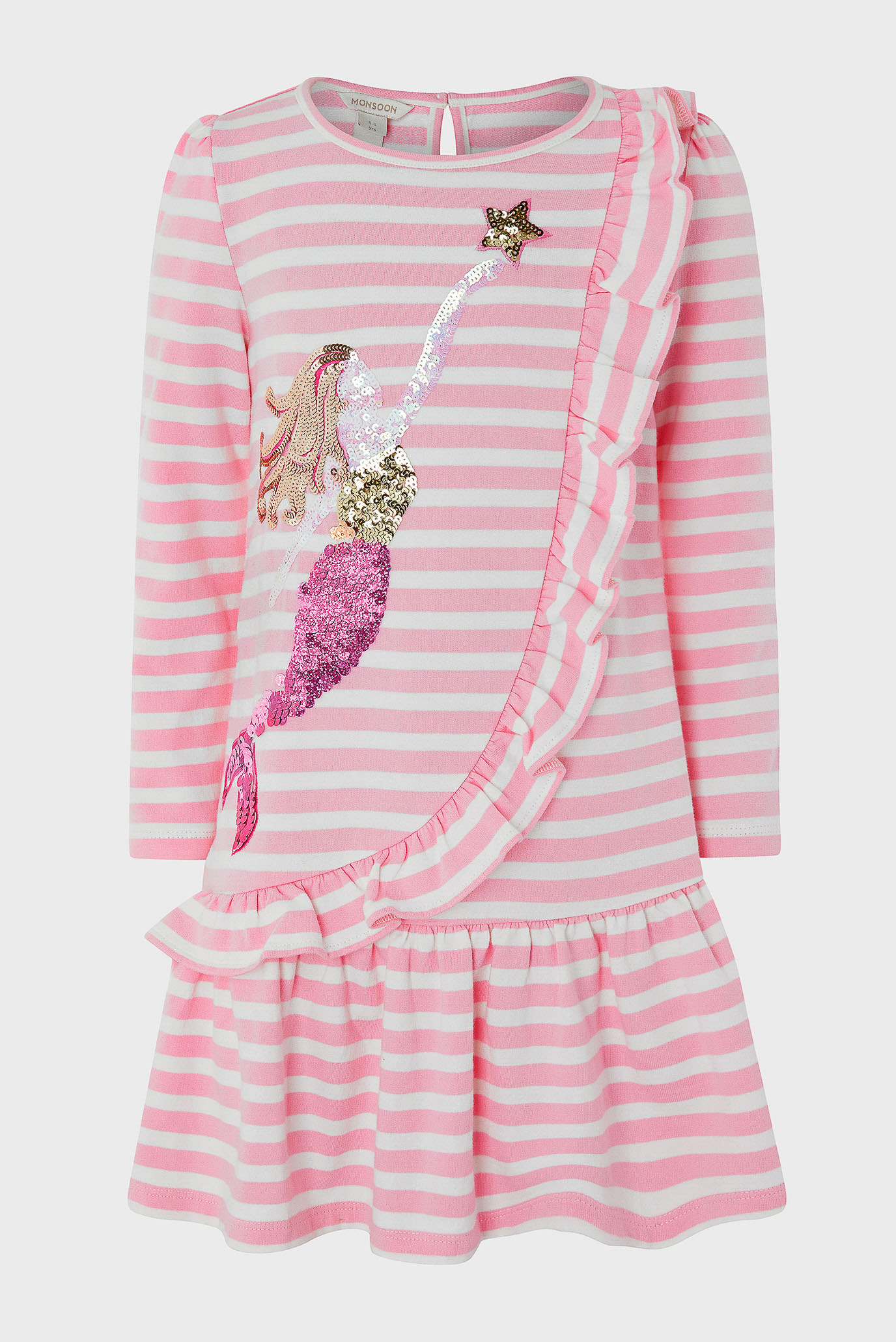 Детское розовое платье Millie Mermaid 1