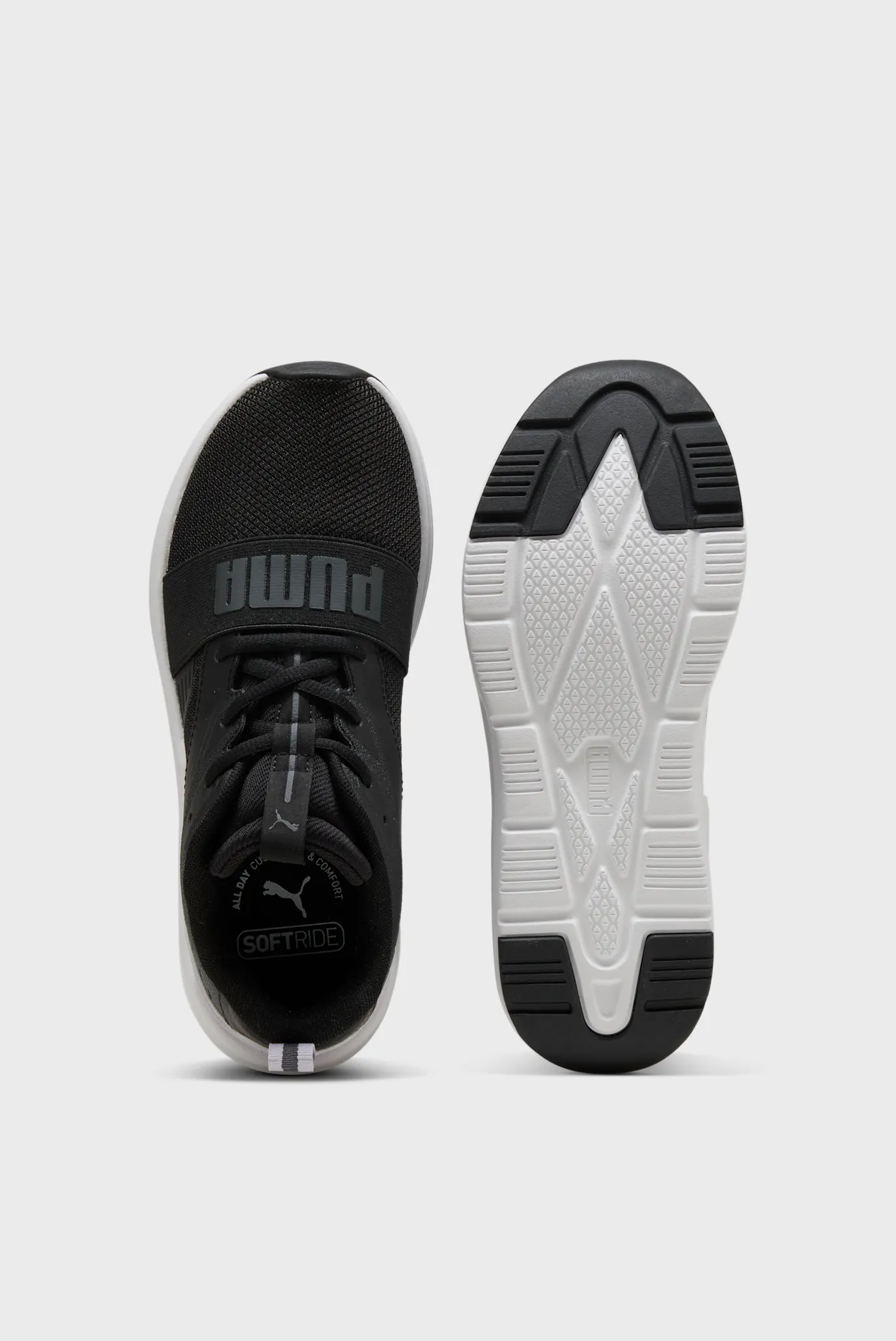 Черные кроссовки SOFTRIDE Wired 2 Sneakers Unisex 4