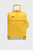 Женский желтый чемодан