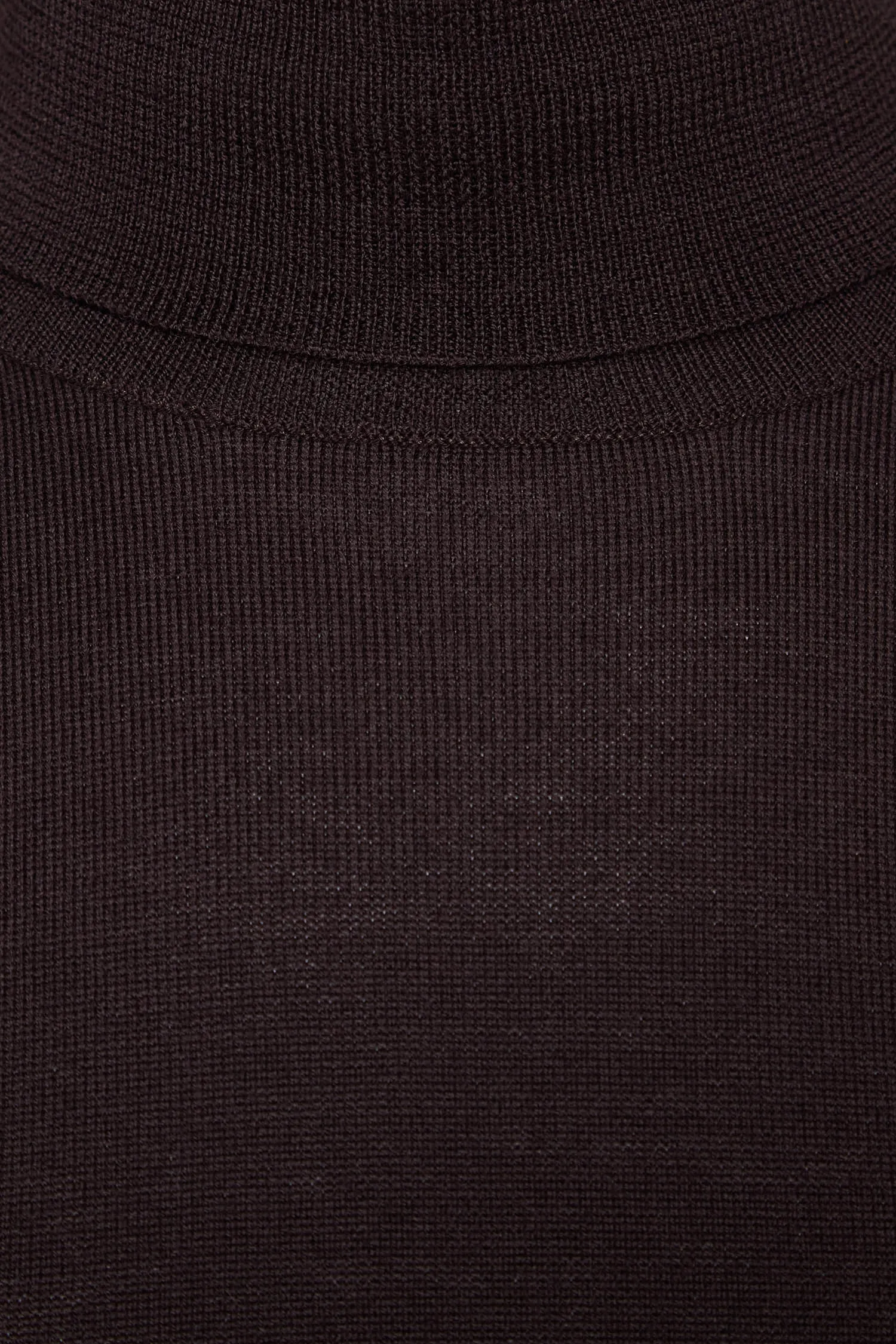 Мужской темно-коричневый шерстяной гольф 3