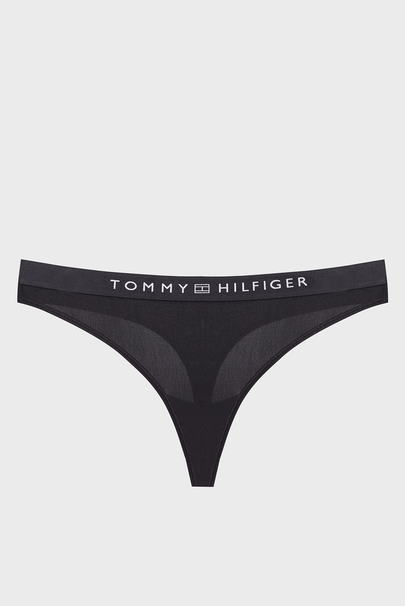 Женские черные трусики THONG (EXT. SIZE) 1