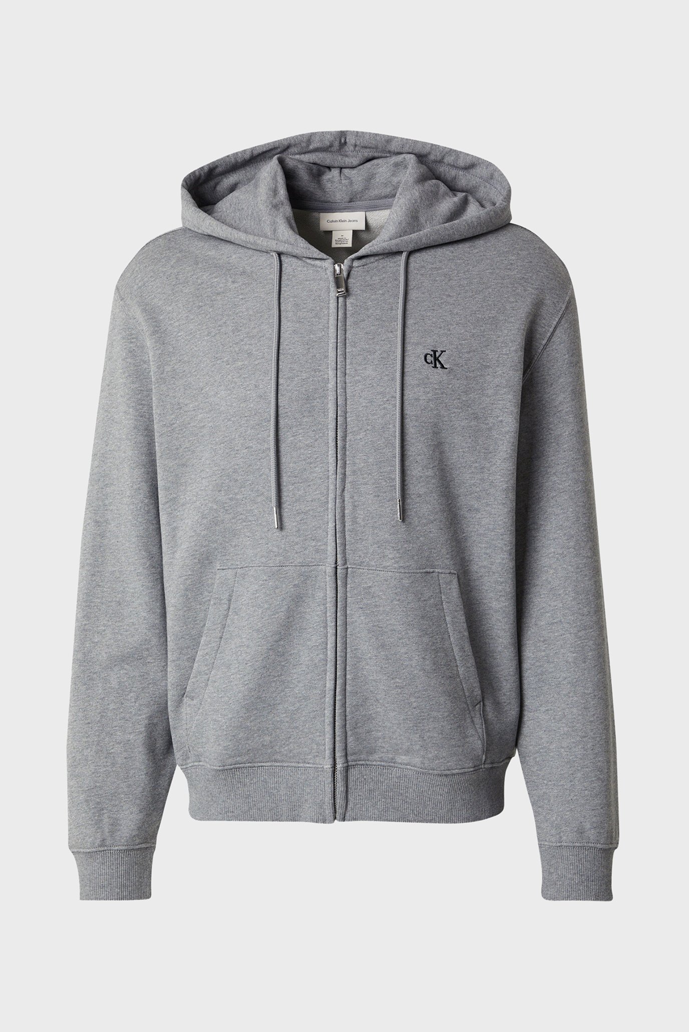 Мужское серое худи 350TERRY MONOGRAM Серый M Calvin Klein Jeans LV04RD240G Мужское серое худи 350TERRY MONOGRAM Серый M Calvin Klein Jeans LV04RD240G
