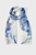 Жіночий блакитний шарф із візерунком Erica Floral Print Scarf