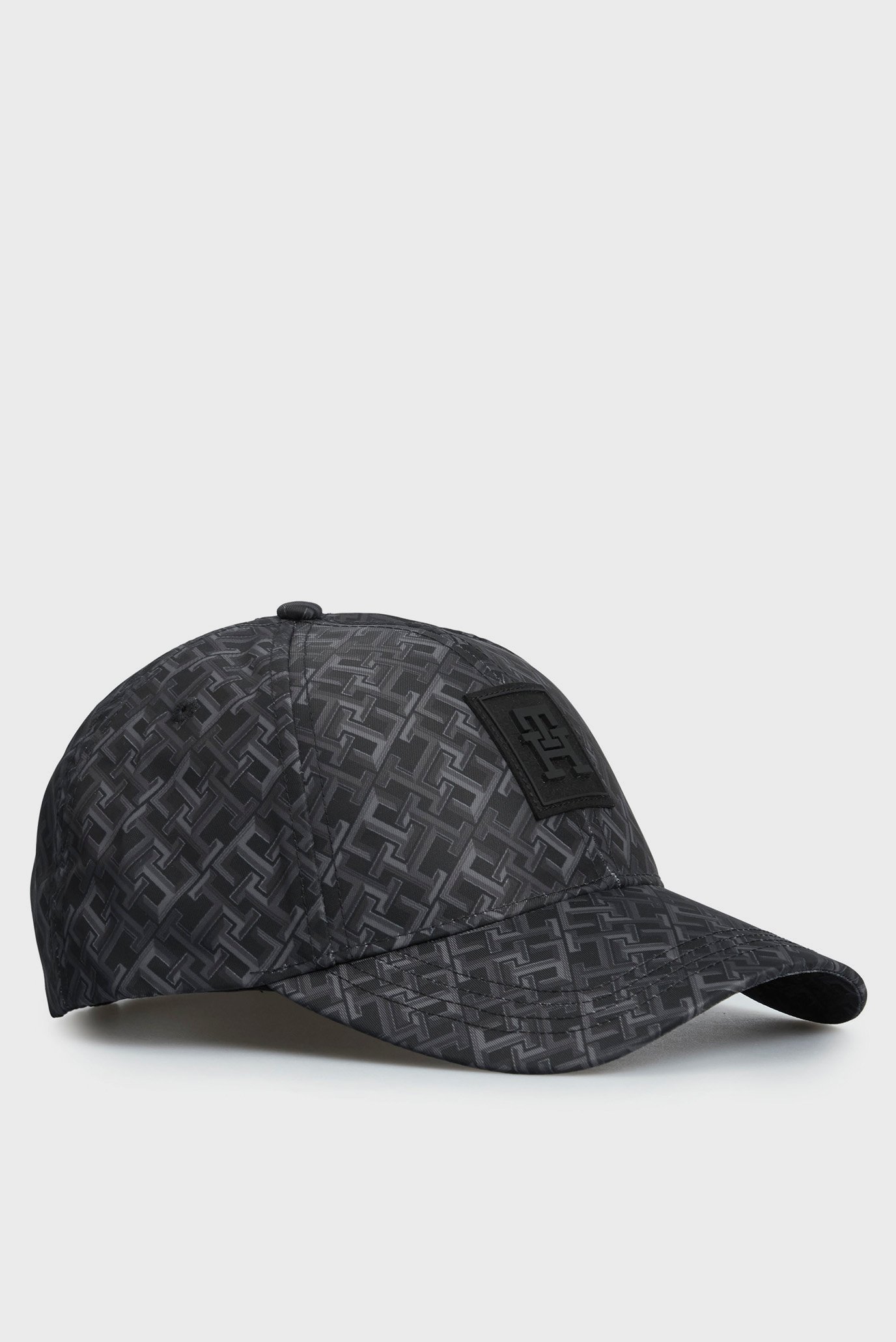 Чоловіча чорна кепка з візерунком MONOGRAM TWILL AOP 6 PANEL 1