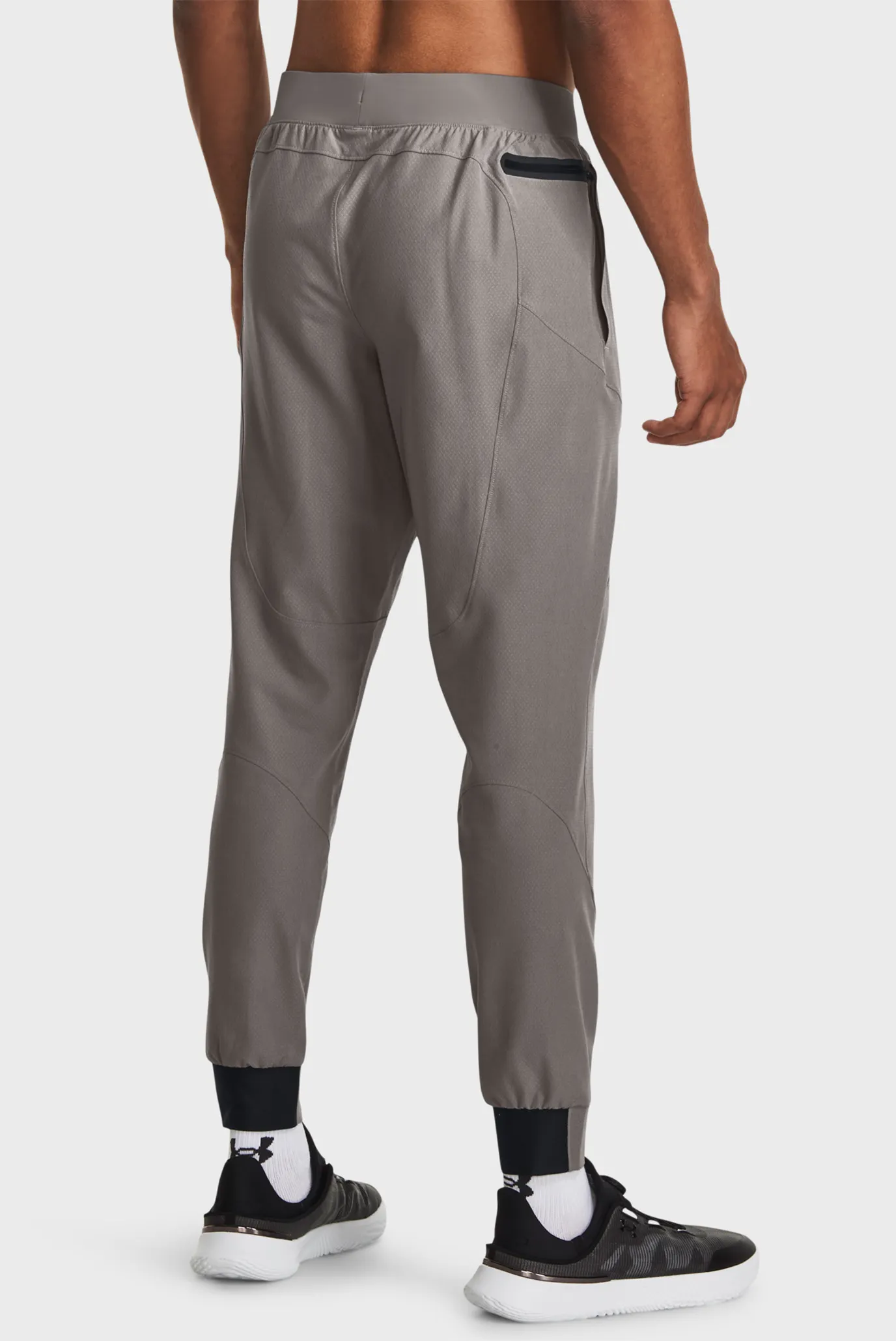 Мужские серые спортивные брюки UA Unstoppable Txtr Jogger 3
