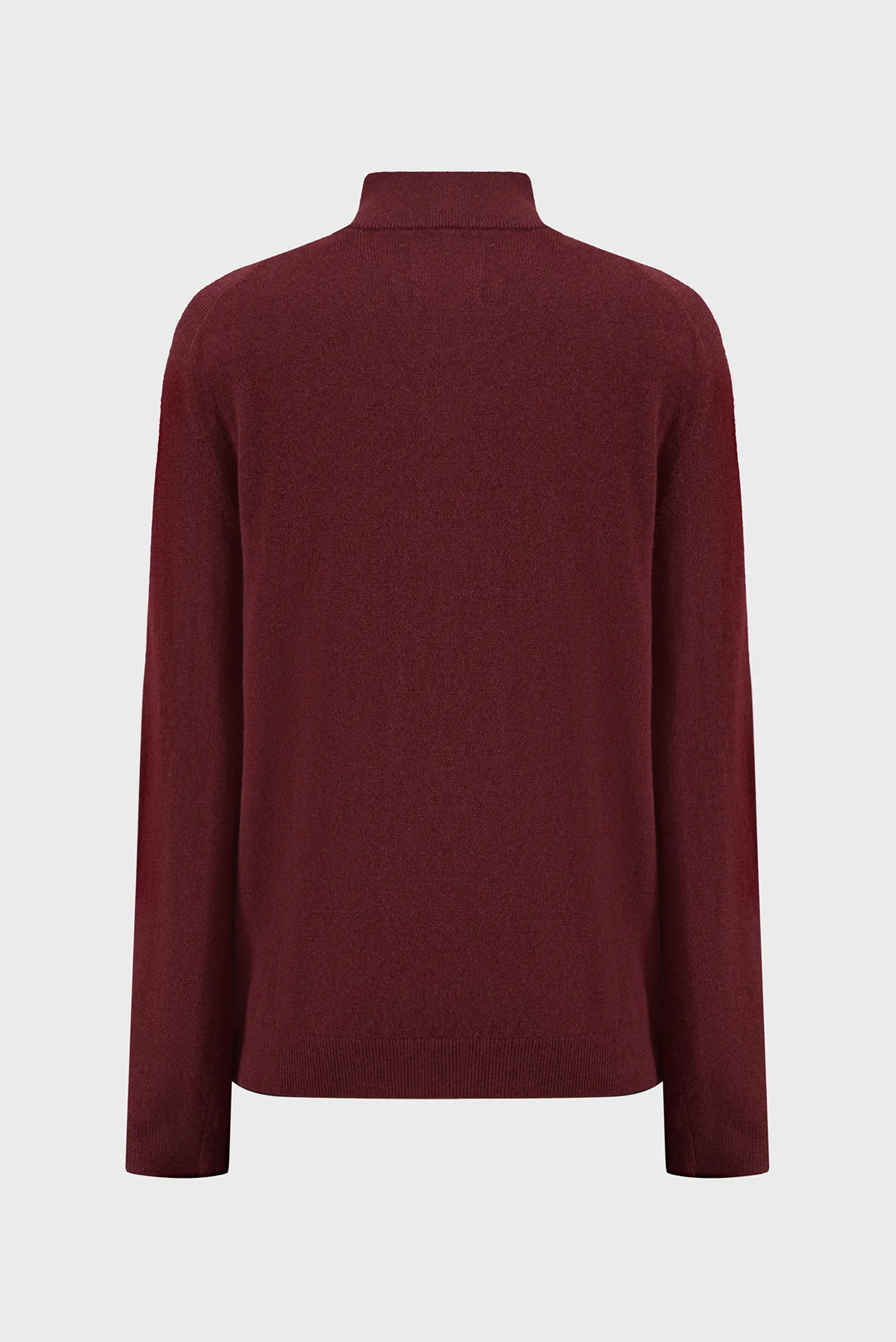 Мужской бордовый кардиган EXTRAFINE LAMBSWOOL ZIP 2