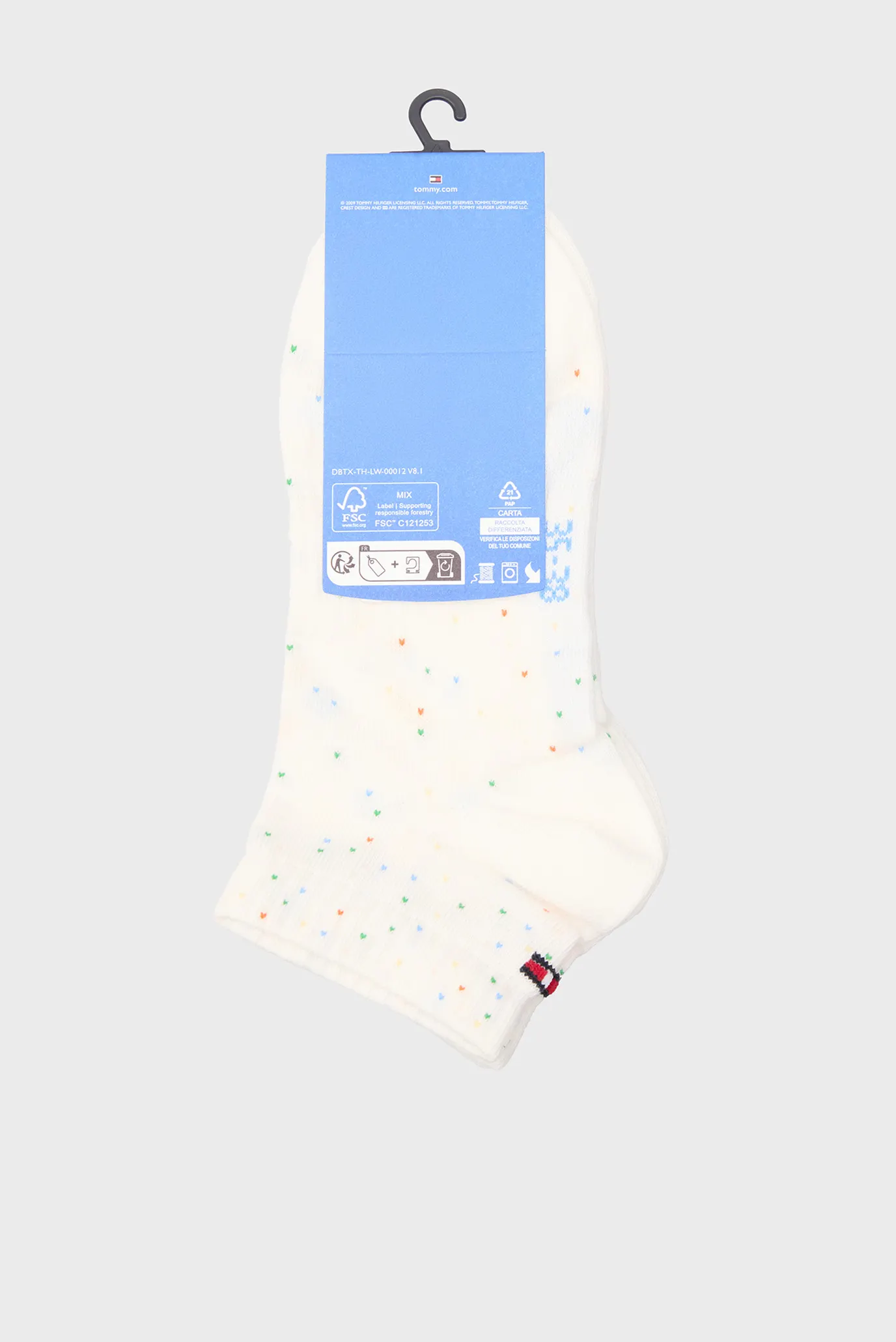 Дитячі білі шкарпетки (2 пари) QUARTER SPORT 3