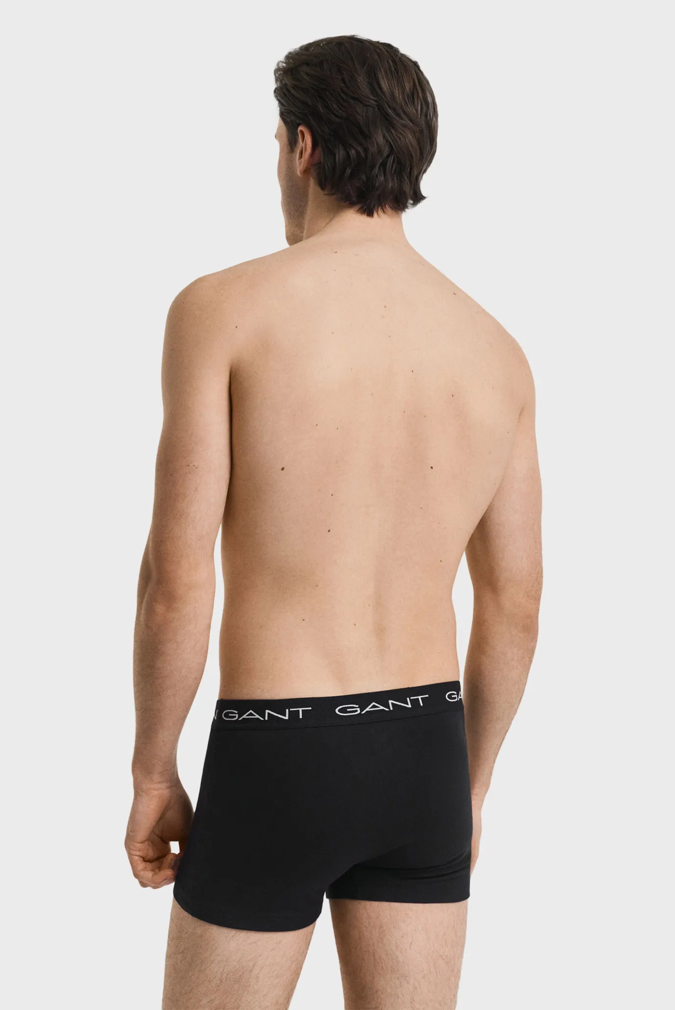 Чоловічі чорні боксери (3 шт) TRUNK 3