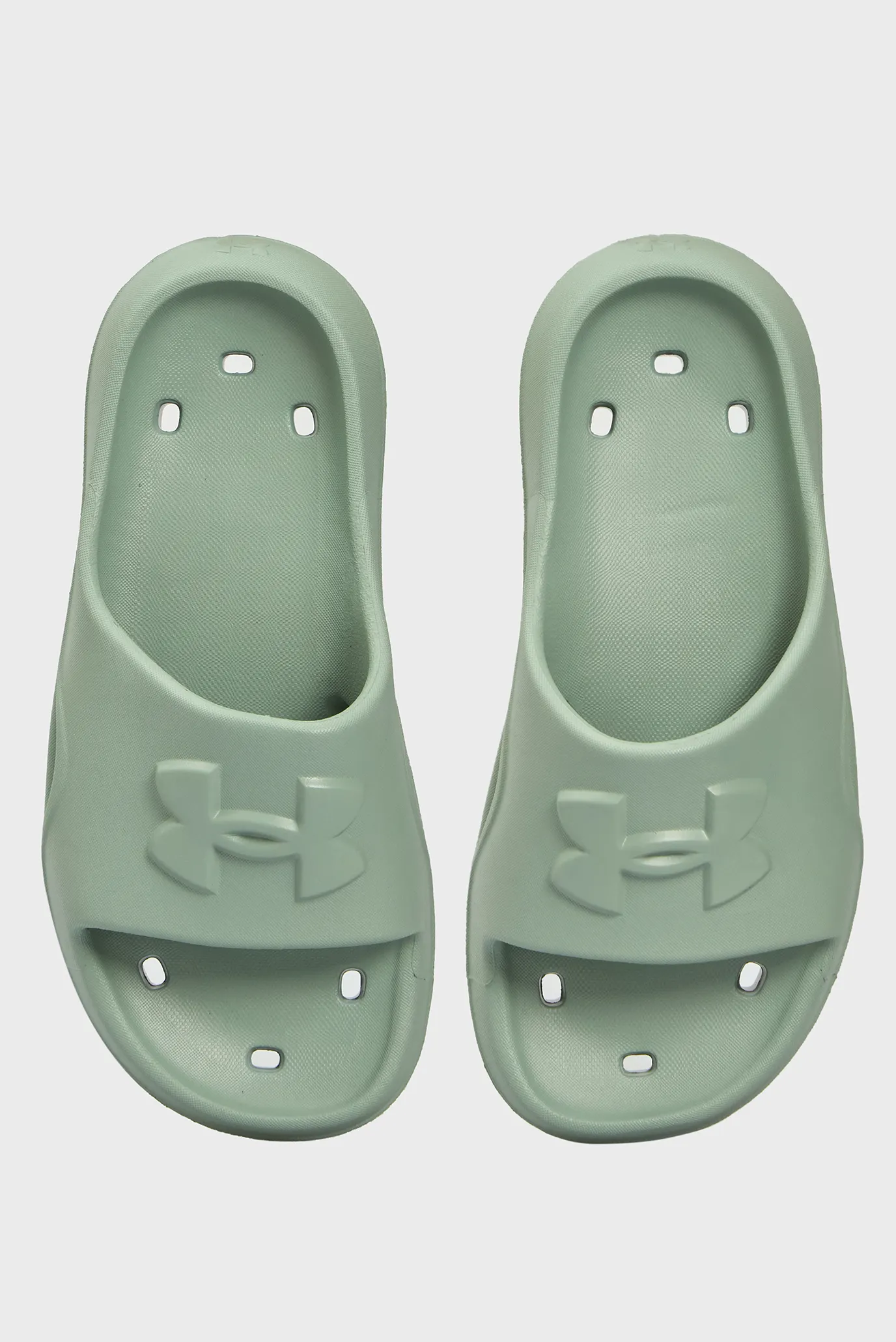 Женские мятные слайдеры UA W Locker V SL 4