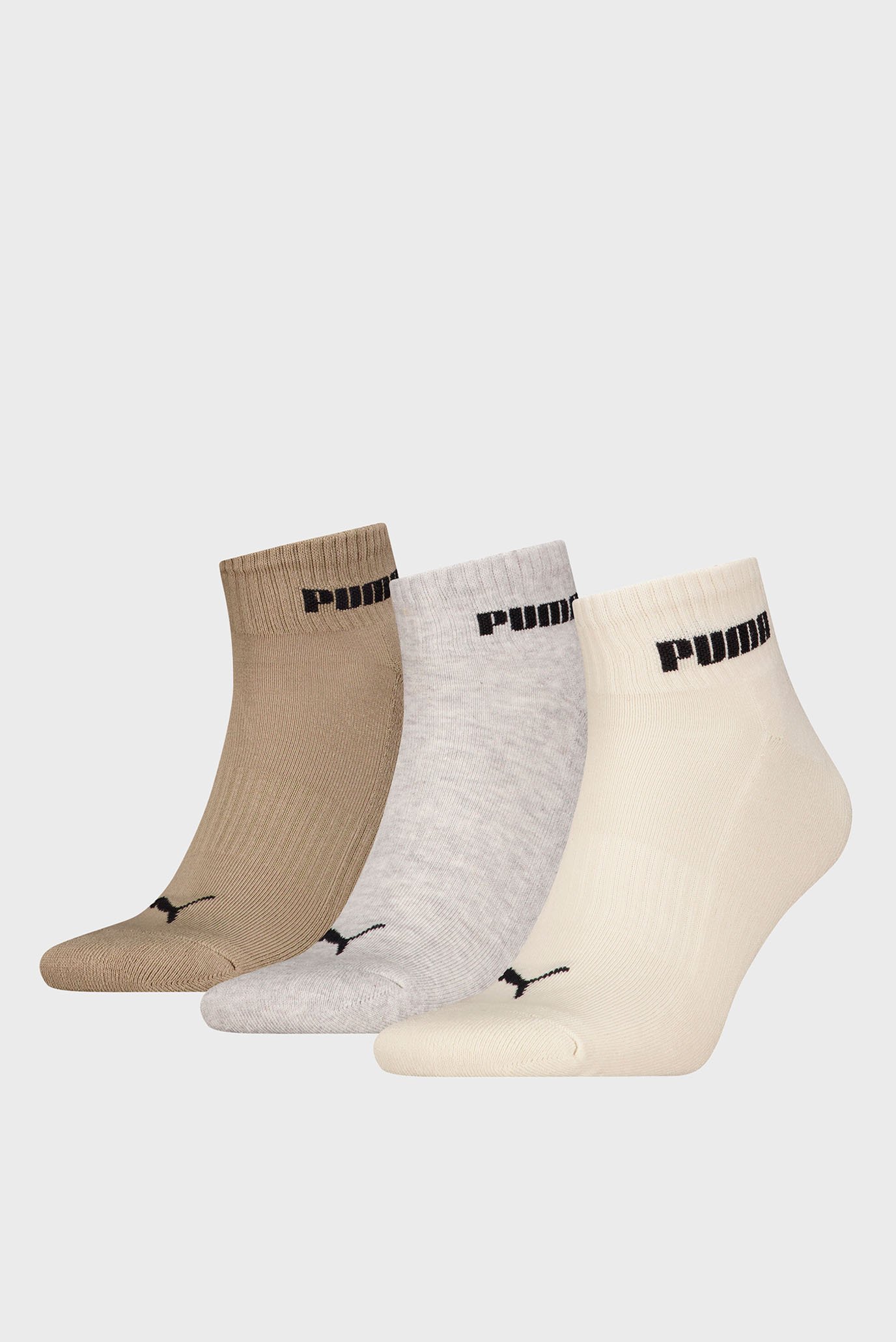 Носки (3 пары) PUMA Unisex Quarter Socks 1