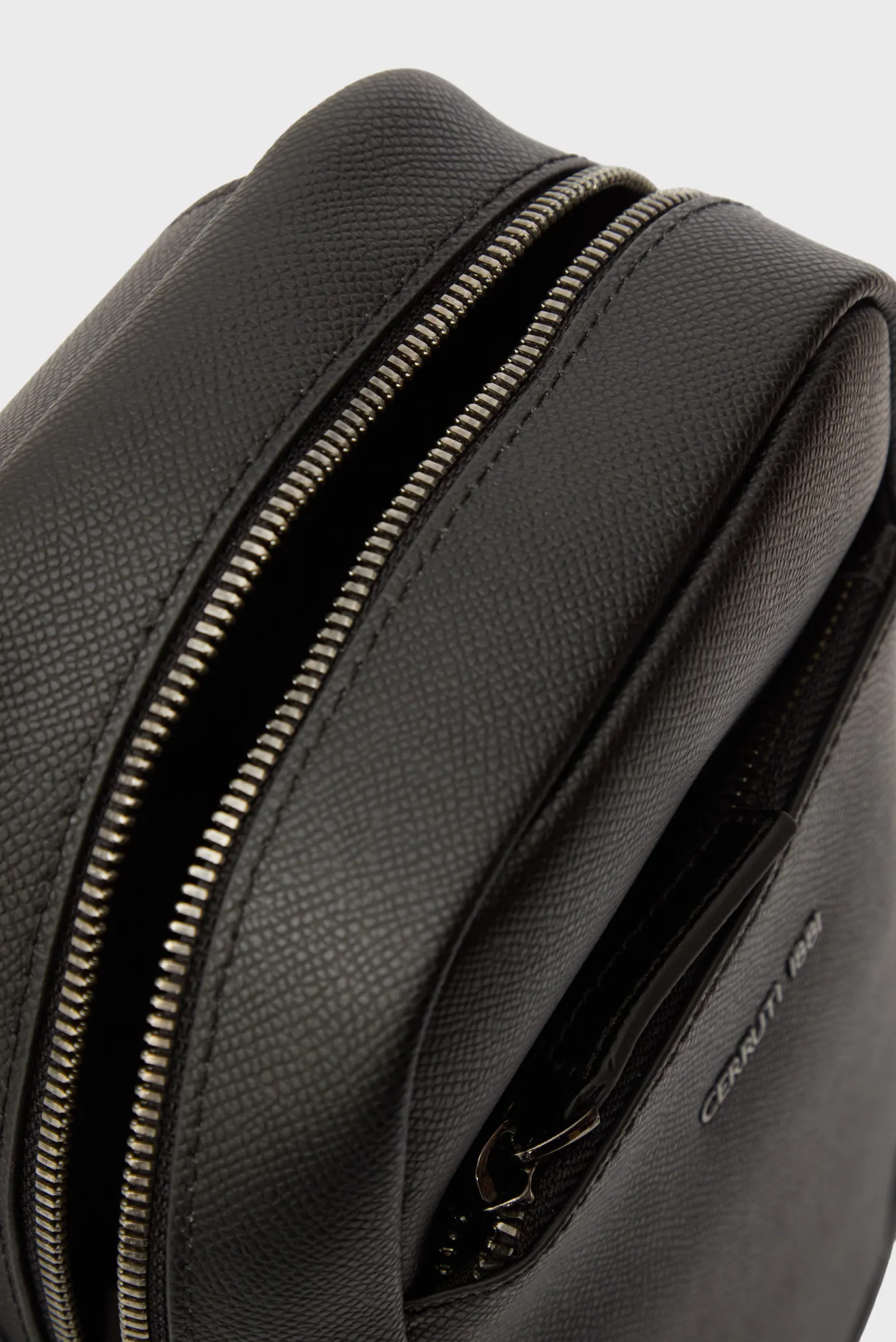 Чоловіча чорна шкіряна сумка JAKE 2