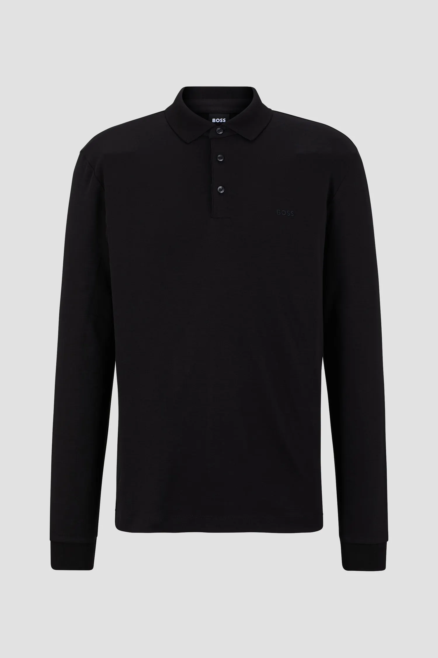 Чоловіче чорне поло 5