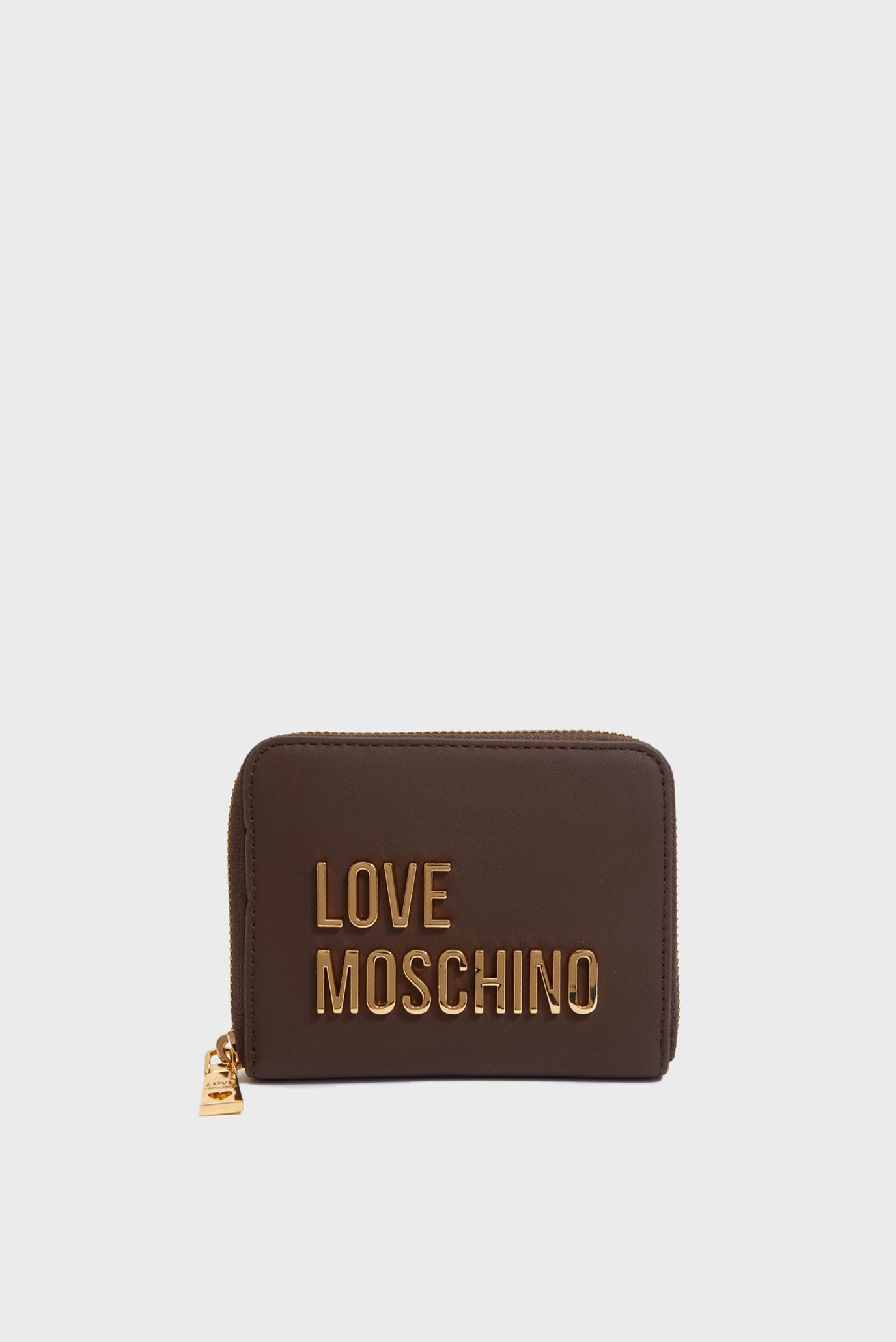 Женский темно-коричневый кошелек Коричневый ONESIZE Moschino JC5613PP1N.KD0;301 Женский темно-коричневый кошелек Коричневый ONESIZE Moschino JC5613PP1N.KD0;301
