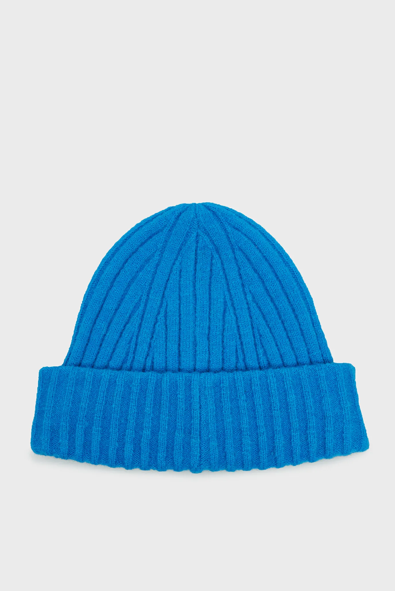 Жіноча блакитна шапка 3