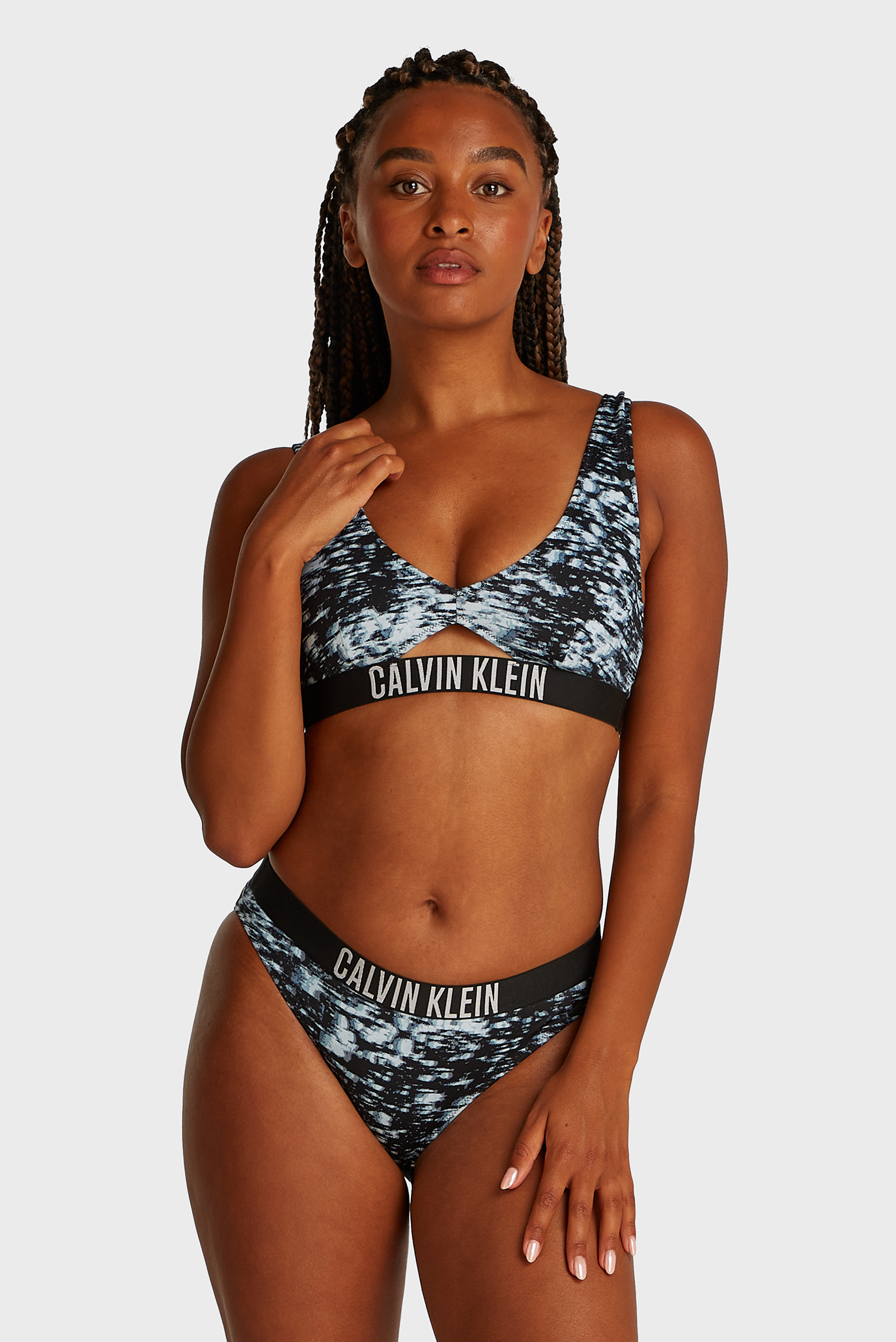 Женские трусики от купальника с узором BIKINI Разноцветный XS Calvin Klein KW0KW02856 Женские трусики от купальника с узором BIKINI Разноцветный XS Calvin Klein KW0KW02856