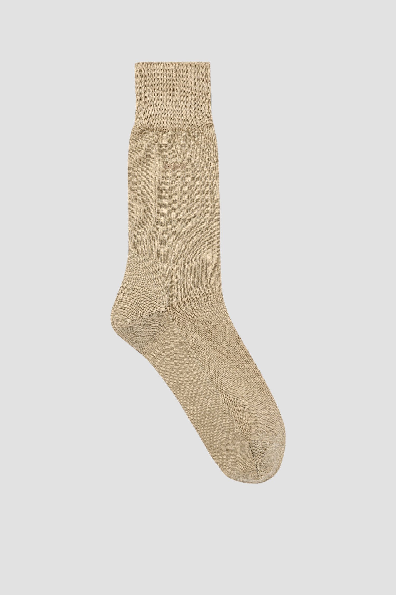 Чоловічі бежеві шкарпетки 1