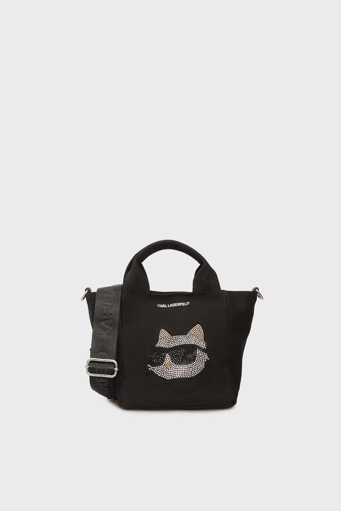 Женская черная сумка IKONIK 2.0 CHOUP SMRHNSTN SH Черный ONESIZE Karl Lagerfeld 246W3882 Женская черная сумка IKONIK 2.0 CHOUP SMRHNSTN SH Черный ONESIZE Karl Lagerfeld 246W3882