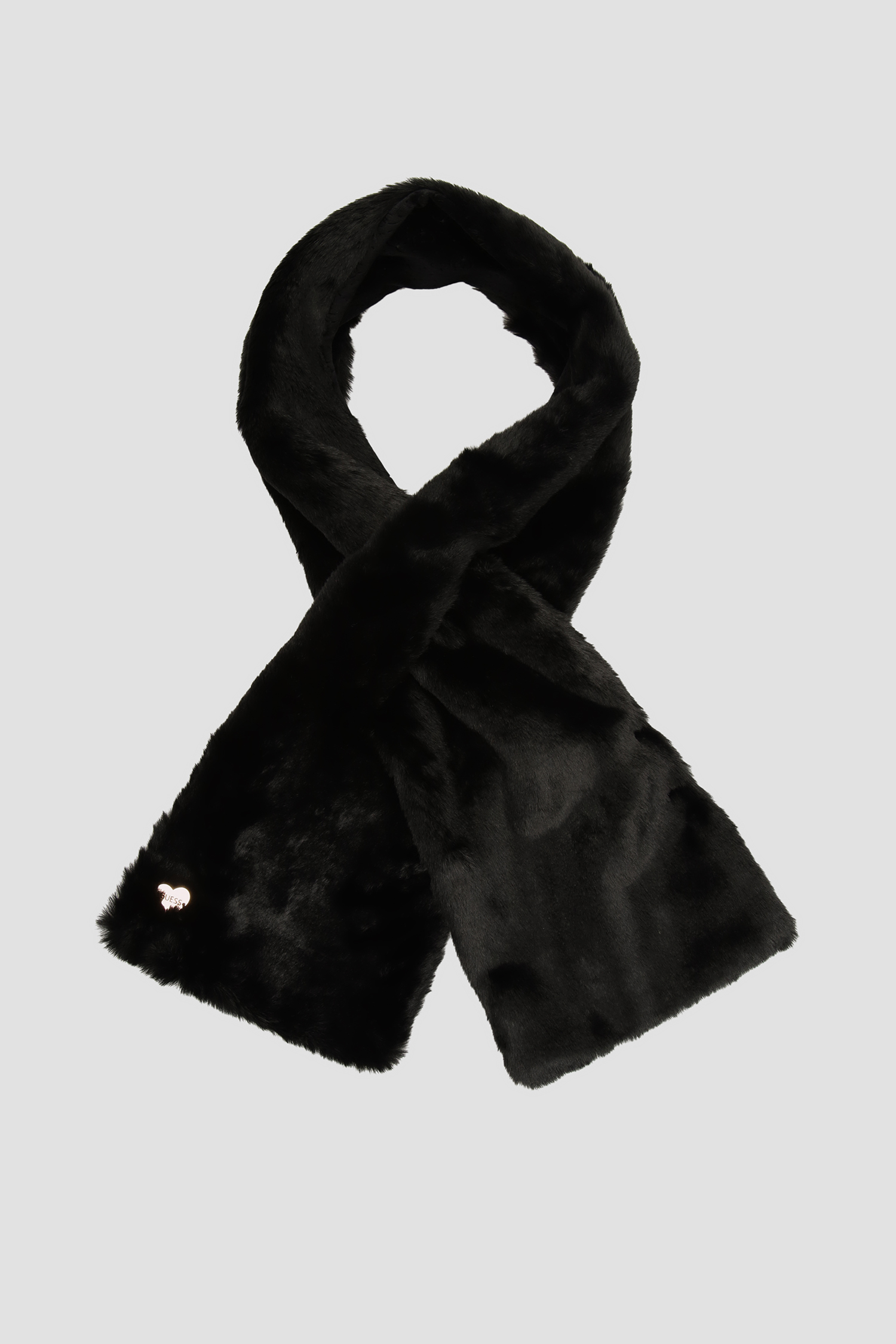 Женский черный шарф 1
