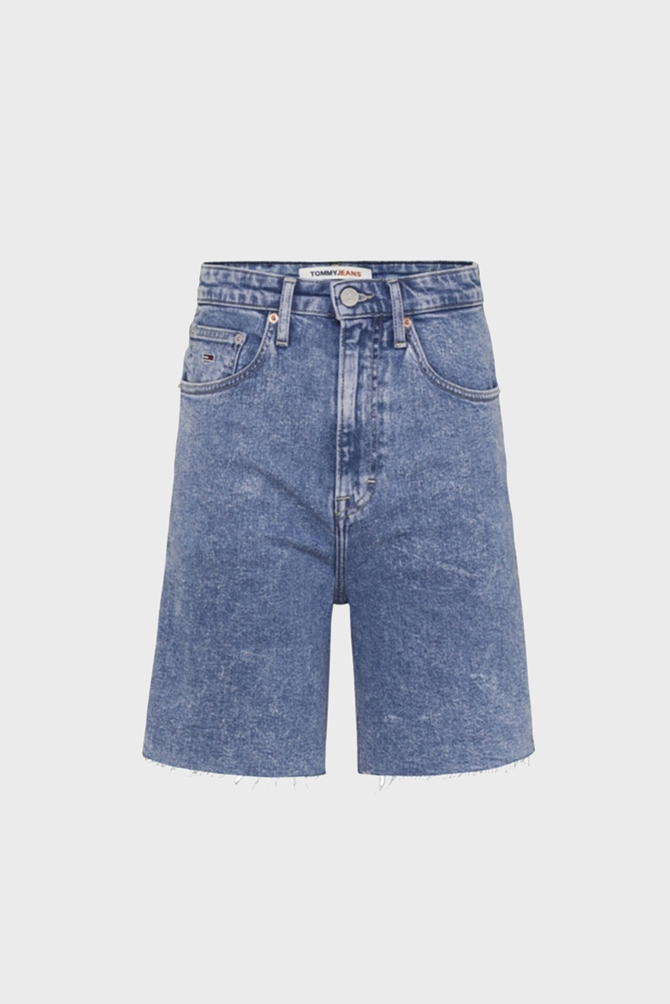Женские синие джинсовые шорты MOM SHORT 1