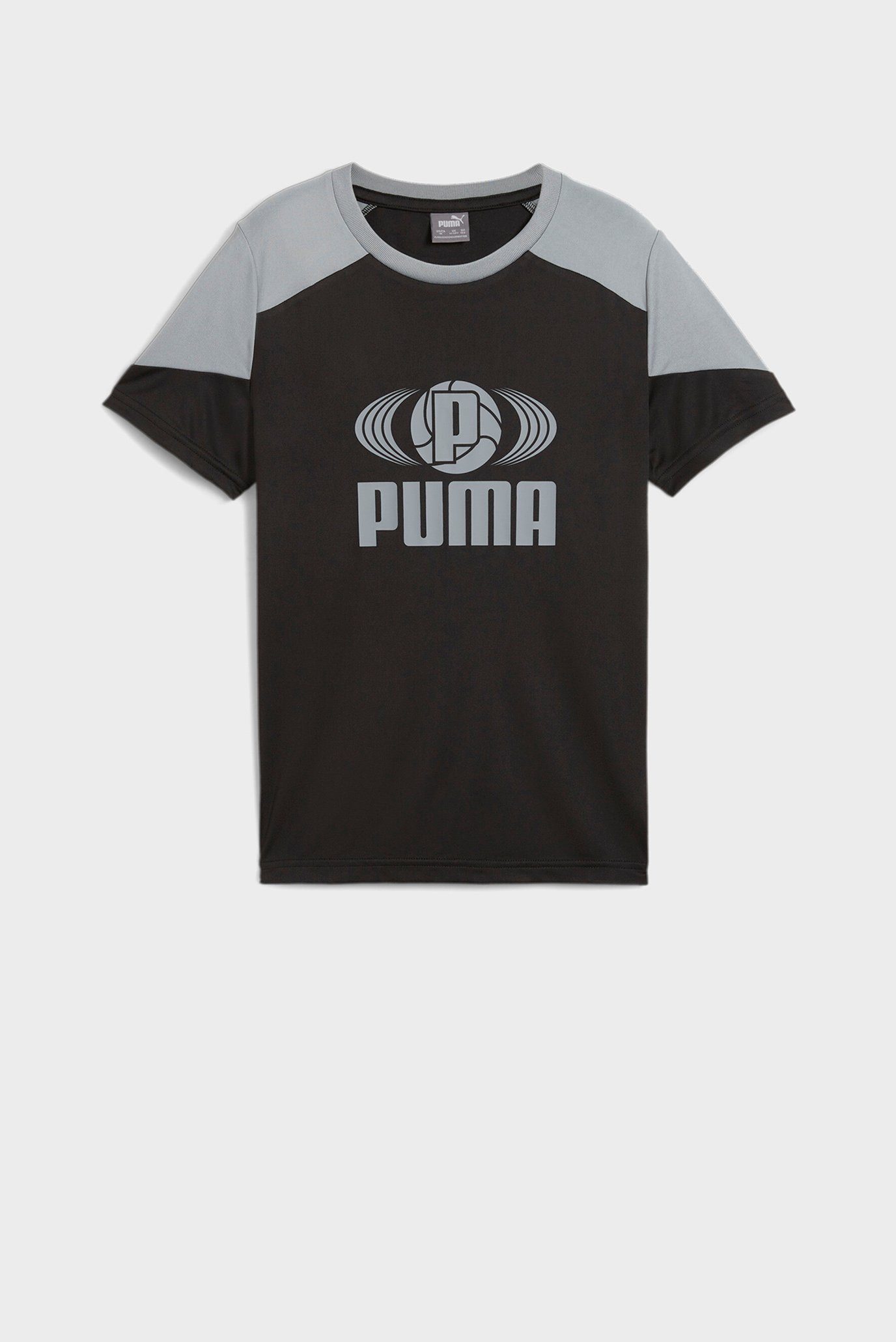 Дитяча чорна футболка ACTIVE SPORTS Poly Tee Youth 1