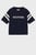 Детская темно-синяя футболка MONOTYPE VARSITY TEE S/S