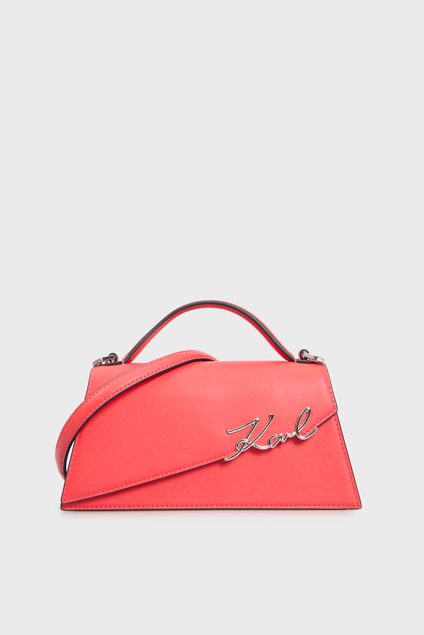 Женская красная кожаная сумка SIGNATURE SLIM CROSSBODY Красный ONESIZE Karl Lagerfeld A1W30458 Женская красная кожаная сумка SIGNATURE SLIM CROSSBODY Красный ONESIZE Karl Lagerfeld A1W30458
