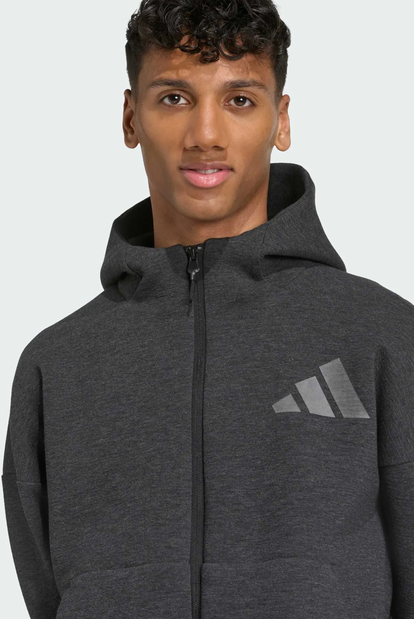 Мужское черное худи adidas Z.N.E. Premium Full-Zip adidas JM6055