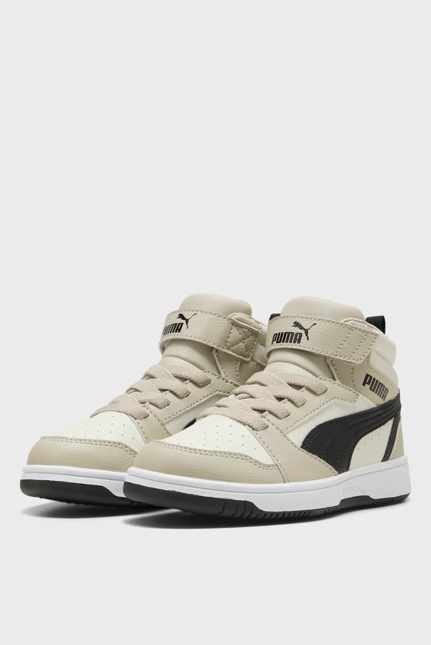 Детские бежевые кроссовки Rebound V6 Mid Sneakers Kids 2