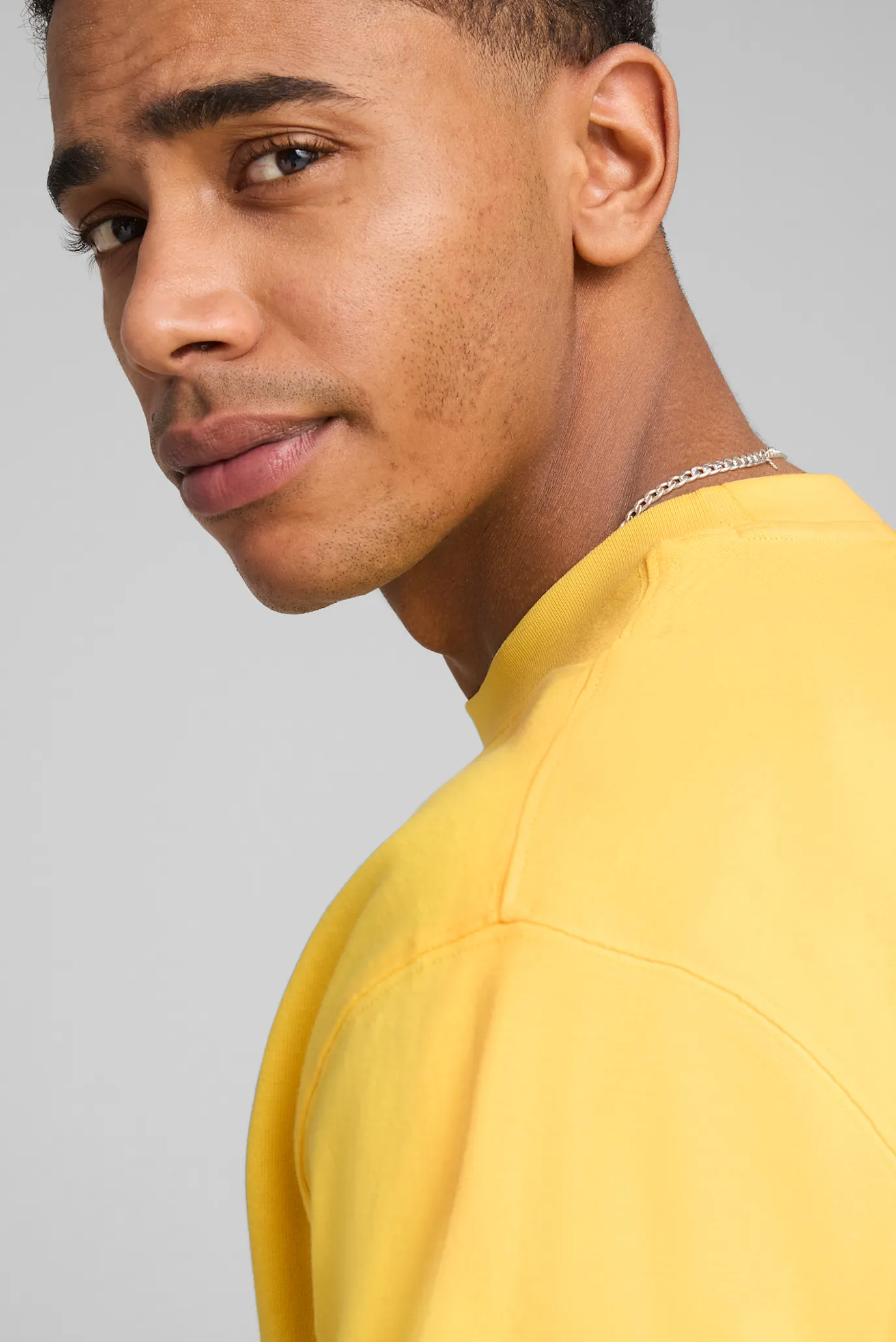 Чоловіча жовта футболка MMQ Tee 5