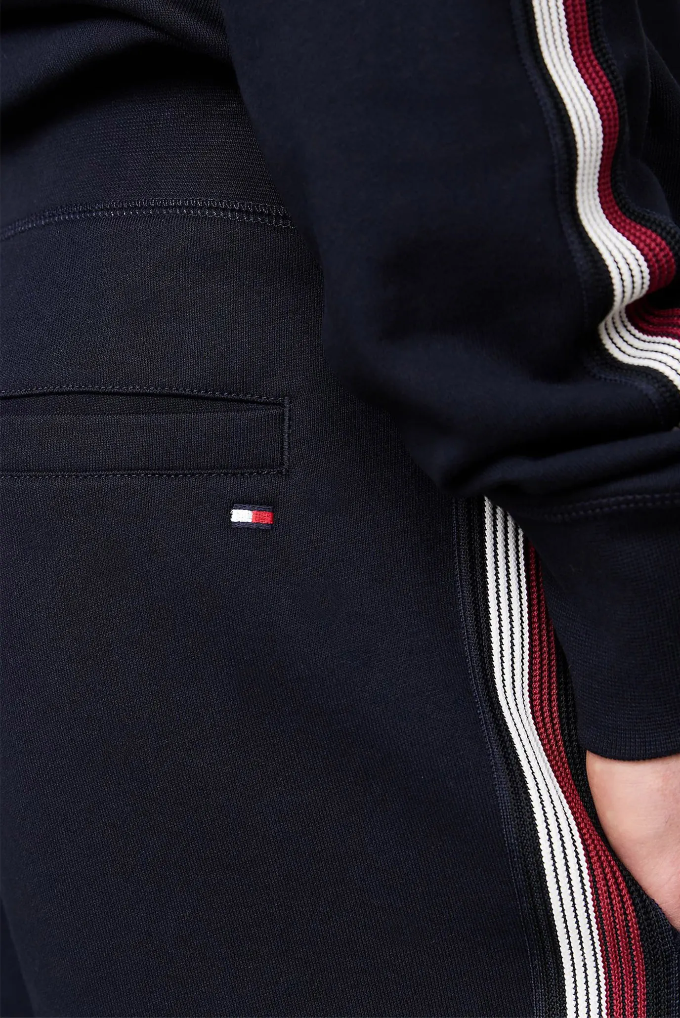 Мужские темно-синие спортивные брюки GLOBAL STRIPE TAPE 4