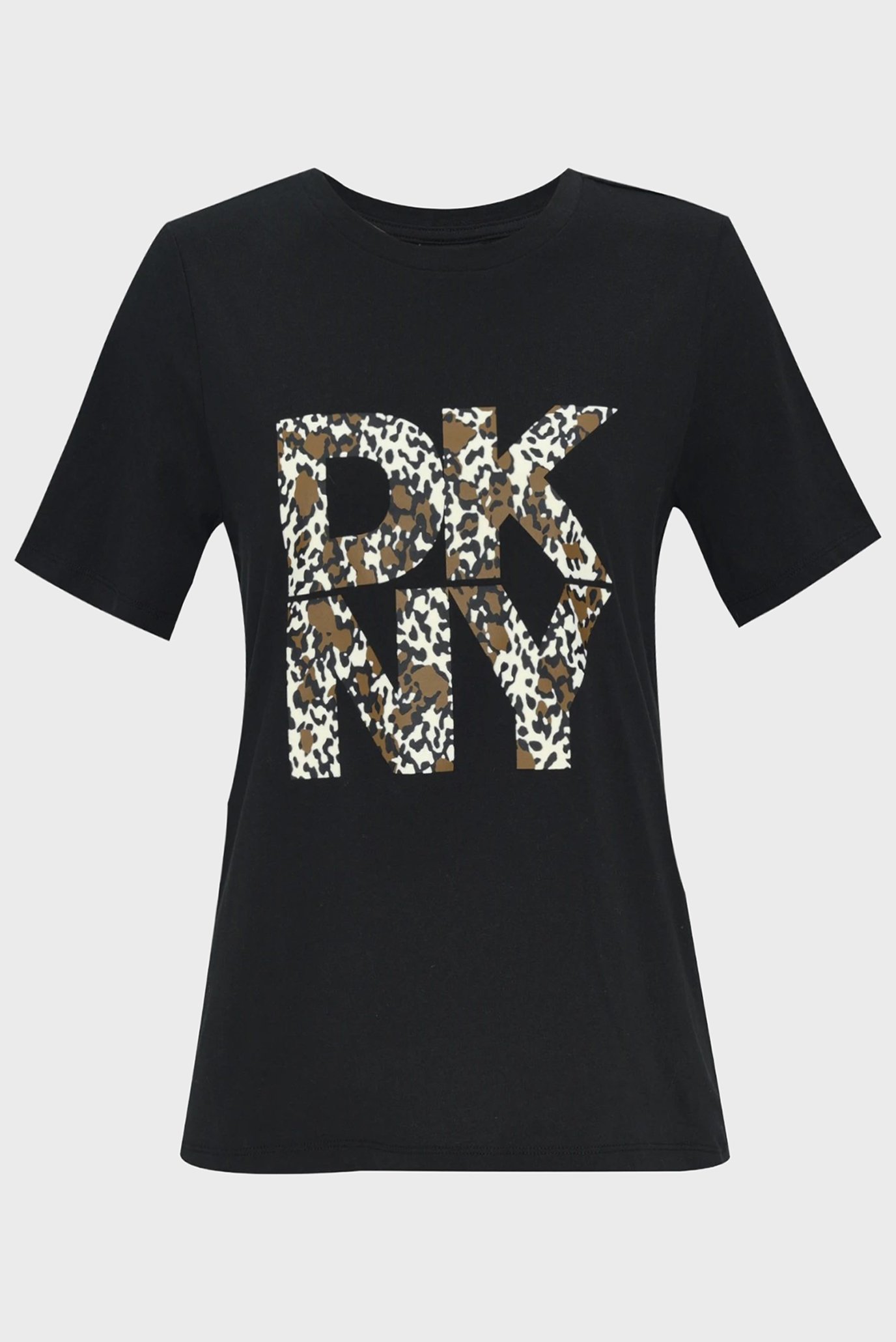 Женская черная футболка Черный M DKNY D2G4A174 Женская черная футболка Черный M DKNY D2G4A174