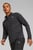 Мужской черный лонгслив Run CLOUDSPUN Knit Half-Zip Top Men