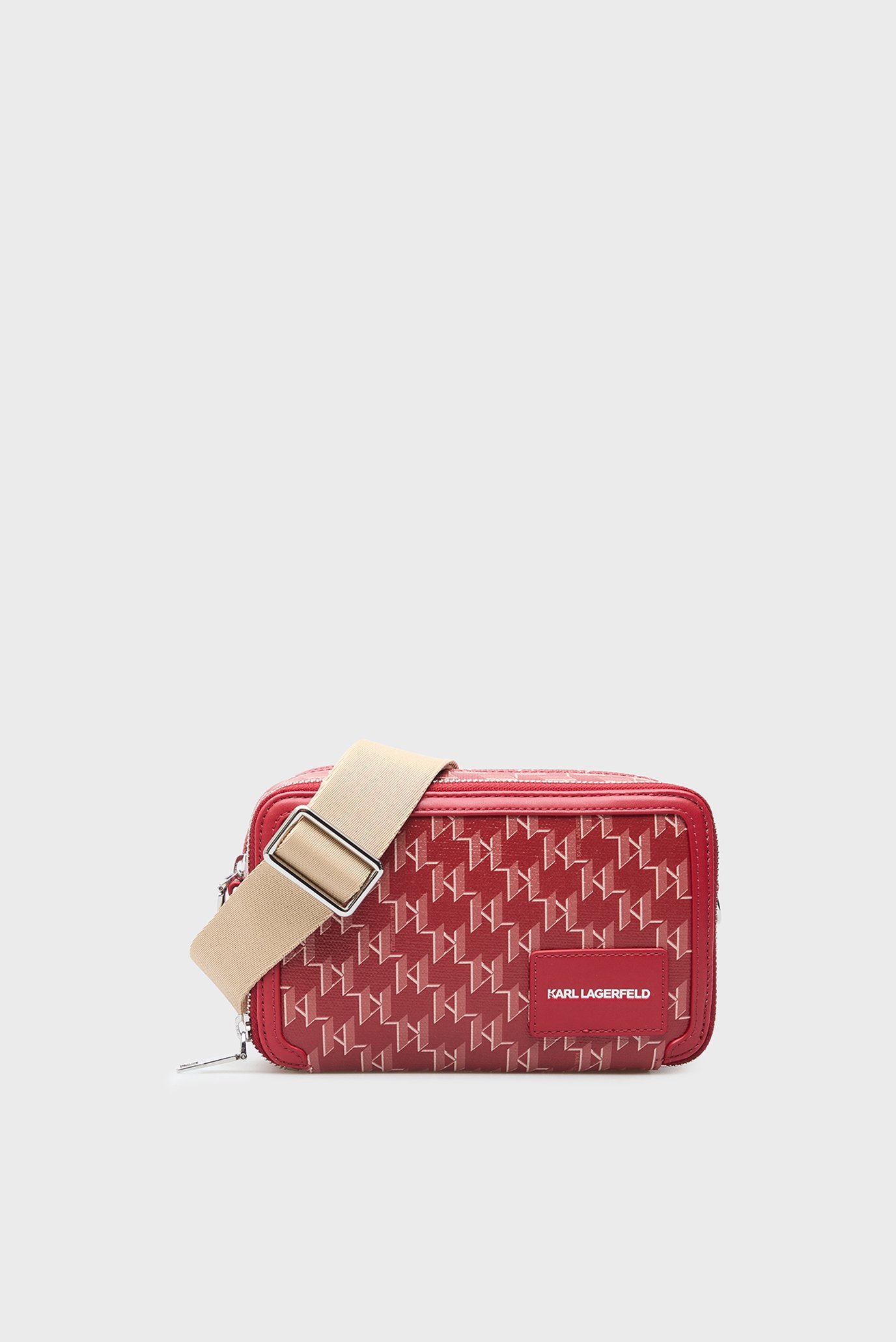 Женская красная сумка с узором / VOYAGE CAMERA BAG Красный ONESIZE Karl Lagerfeld A1W30185 Женская красная сумка с узором / VOYAGE CAMERA BAG Красный ONESIZE Karl Lagerfeld A1W30185